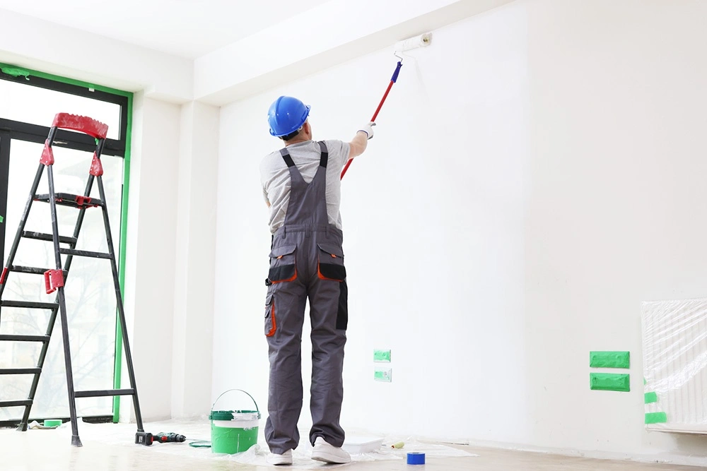 Expert painters providing high-quality paint services in Dubai for homes, villas, and apartments by Zainet Fixit