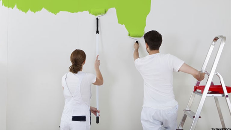 Professional apartment painting service in Dubai by expert painters providing clean, smooth, and high-quality wall finishes.